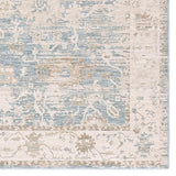 Jaipur Living Zarif Lupine Medallion Blue / Beige 3' x 9' Rnr Rug