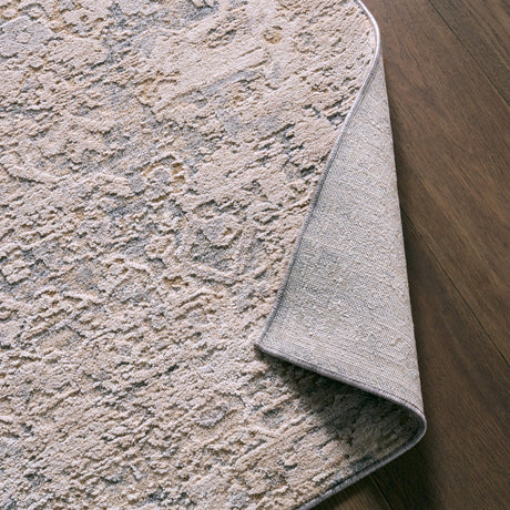 Jaipur Living Zarif Twig Medallion Cream / Blue 3' x 9' Rnr Rug