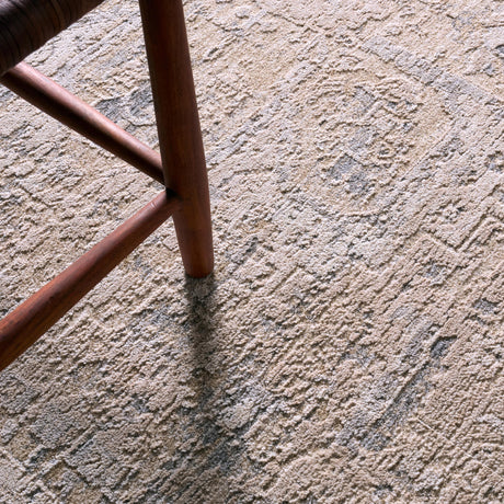 Jaipur Living Zarif Kabul Medallion Cream / Beige 3' x 9' Rnr Rug