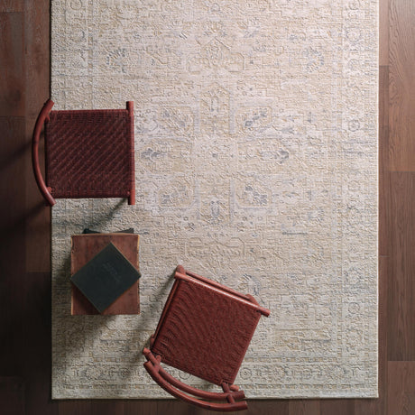 Jaipur Living Zarif Kabul Medallion Cream / Beige 3' x 9' Rnr Rug