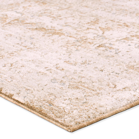 Jaipur Living Zarif Arya Medallion Gold / Cream 3' x 9' Rnr Rug