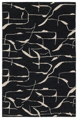 Jaipur Living Mallino By Nikki Chu Noir Black / White 10' x 14' Rug