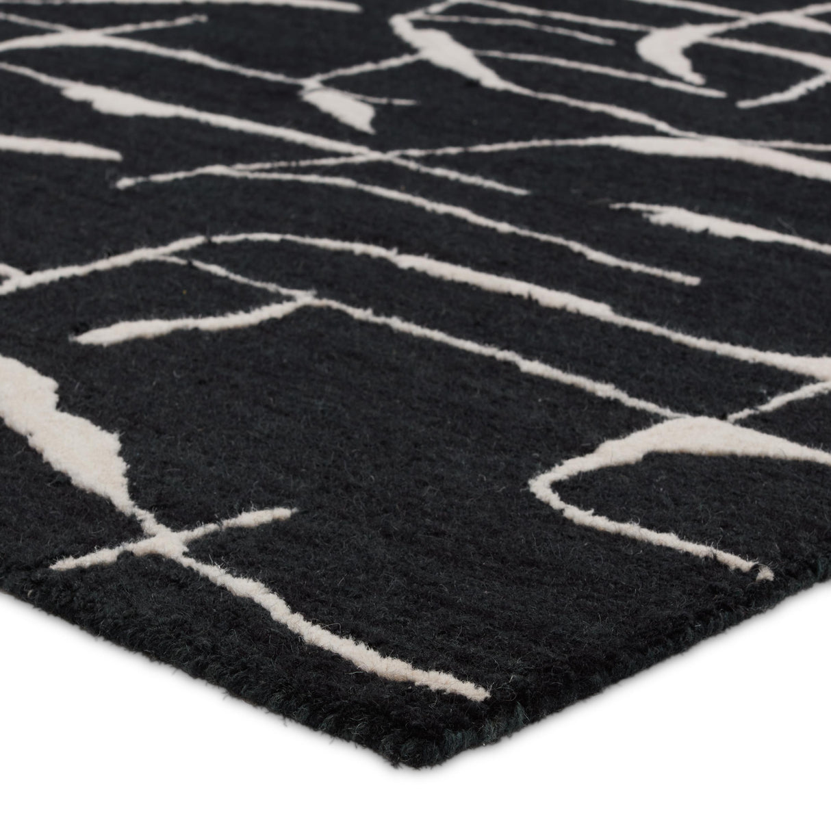 Jaipur Living Mallino By Nikki Chu Noir Black / White 10' x 14' Rug