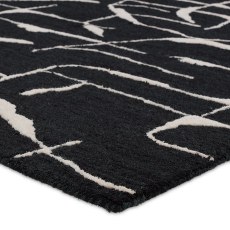 Jaipur Living Mallino By Nikki Chu Noir Black / White 10' x 14' Rug