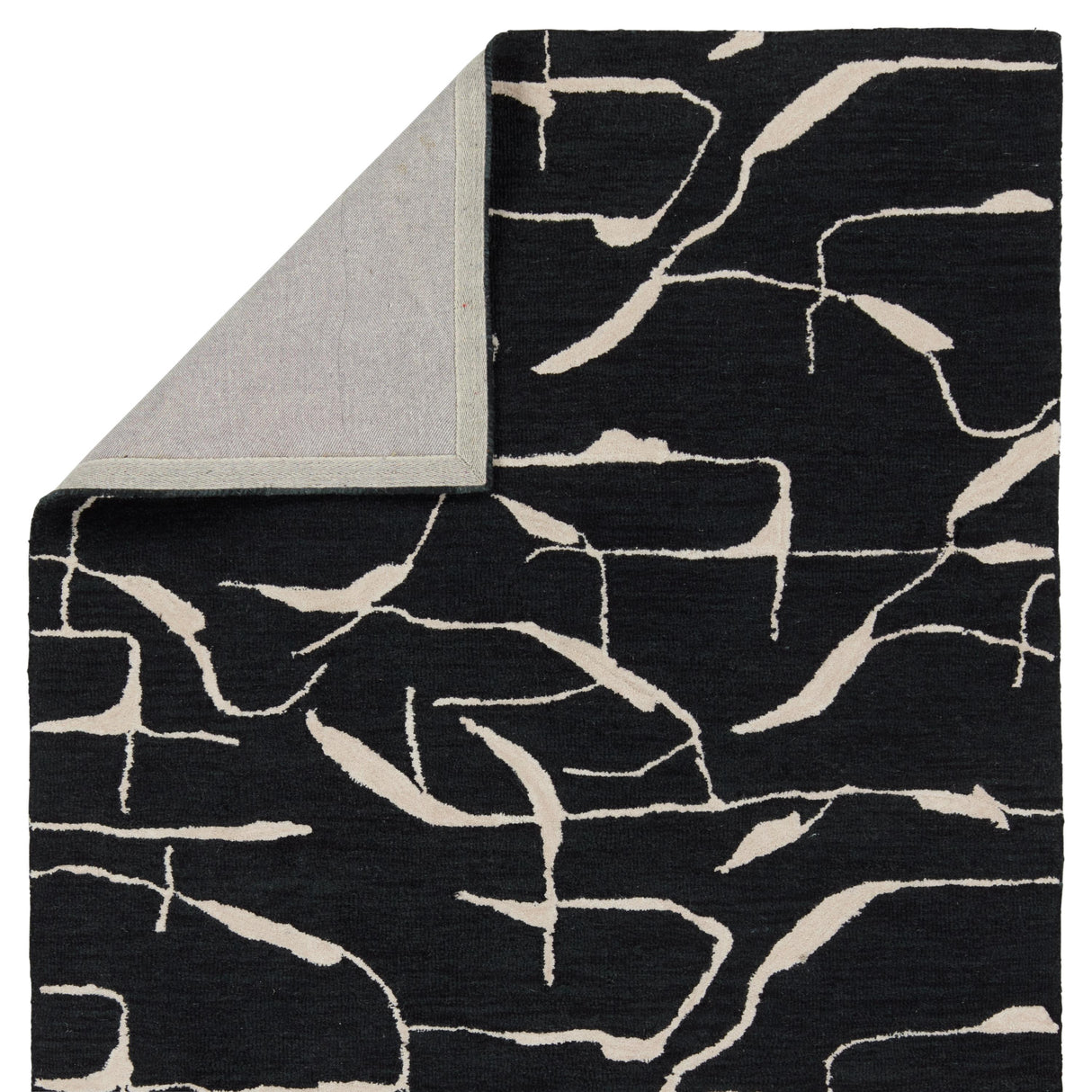 Jaipur Living Mallino By Nikki Chu Noir Black / White 10' x 14' Rug