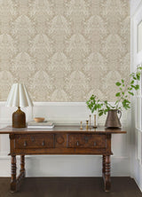 A-Street Prints Chris Loves Julia Finch Neutral Wallpaper