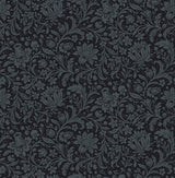 A-Street Prints Chris Loves Julia Hague Dark Blue Wallpaper