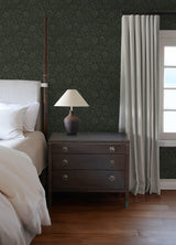 A-Street Prints Chris Loves Julia Hague Dark Green Wallpaper