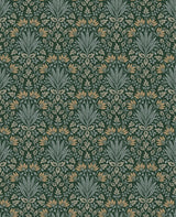 A-Street Prints Chris Loves Julia Woodbury Evergreen Wallpaper