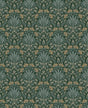 A-Street Prints Chris Loves Julia Woodbury Evergreen Wallpaper