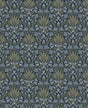 A-Street Prints Chris Loves Julia Woodbury Navy Wallpaper