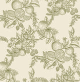 A-Street Prints Chris Loves Julia Gerty Green Wallpaper