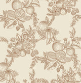 A-Street Prints Chris Loves Julia Gerty Copper Wallpaper