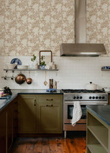 A-Street Prints Chris Loves Julia Gerty Copper Wallpaper
