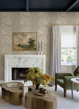 A-Street Prints Chris Loves Julia Gisela Neutral Wallpaper
