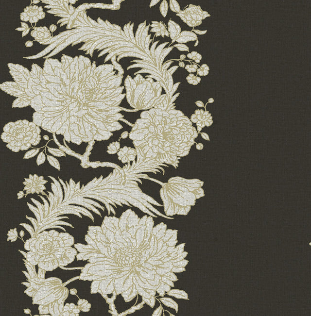 A-Street Prints Chris Loves Julia Gisela Black Wallpaper