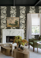 A-Street Prints Chris Loves Julia Gisela Black Wallpaper