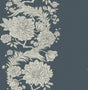A-Street Prints Chris Loves Julia Gisela Blue Wallpaper