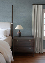 A-Street Prints Chris Loves Julia Roderick Blue Wallpaper