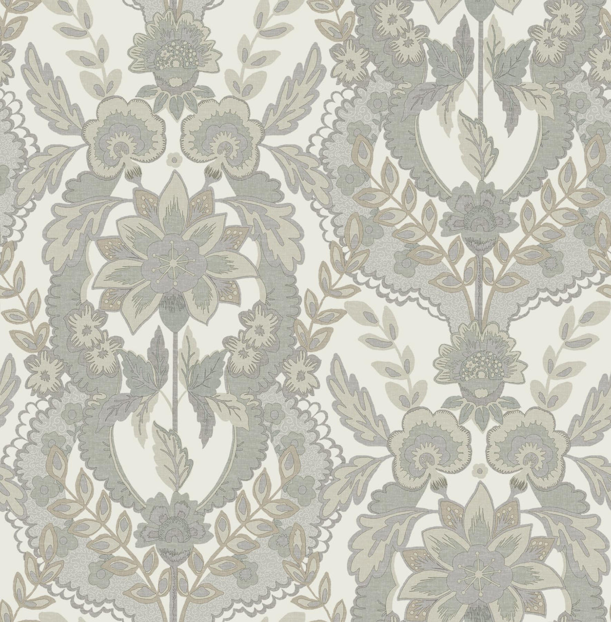 A-Street Prints Chris Loves Julia Collins Light Blue Wallpaper