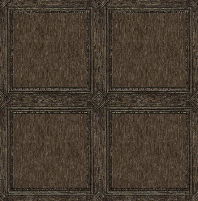 A-Street Prints Chris Loves Julia Moorland Dark Brown Wallpaper