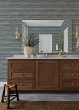 A-Street Prints Chris Loves Julia Lyman Blue Wallpaper