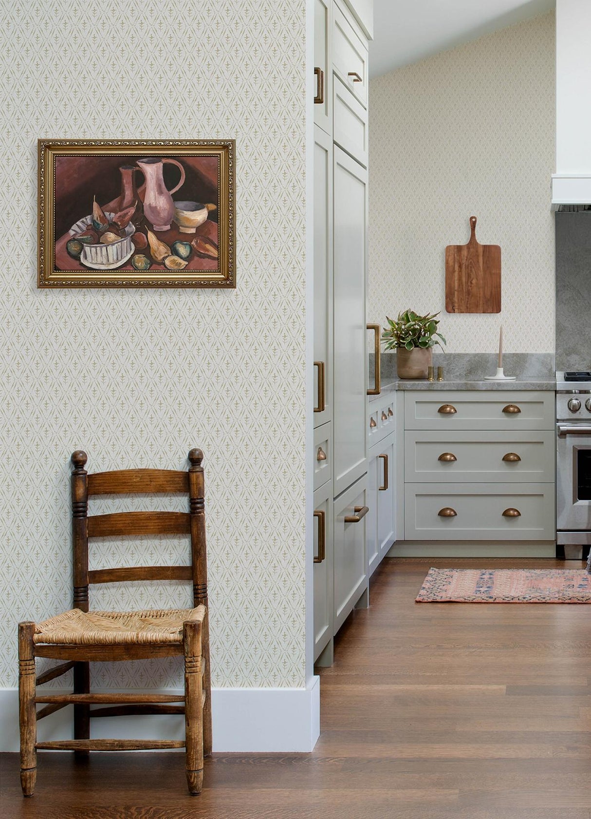 A-Street Prints Chris Loves Julia Tillie Neutral Wallpaper
