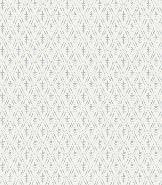 A-Street Prints Chris Loves Julia Tillie Blue Wallpaper