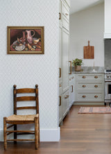 A-Street Prints Chris Loves Julia Tillie Blue Wallpaper