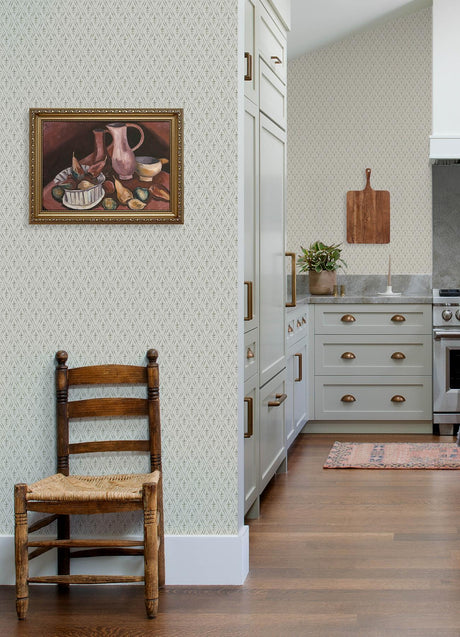 A-Street Prints Chris Loves Julia Tillie Sage Wallpaper