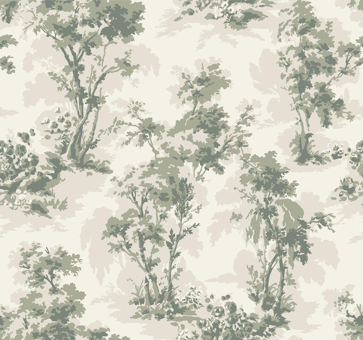 A-Street Prints Chris Loves Julia Sainsbury Sage Wallpaper