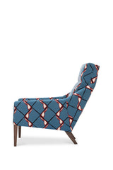 MindTheGap JENSEN CHAIR - FRESCA Woven Fabric W29 D36 H36 in Furniture