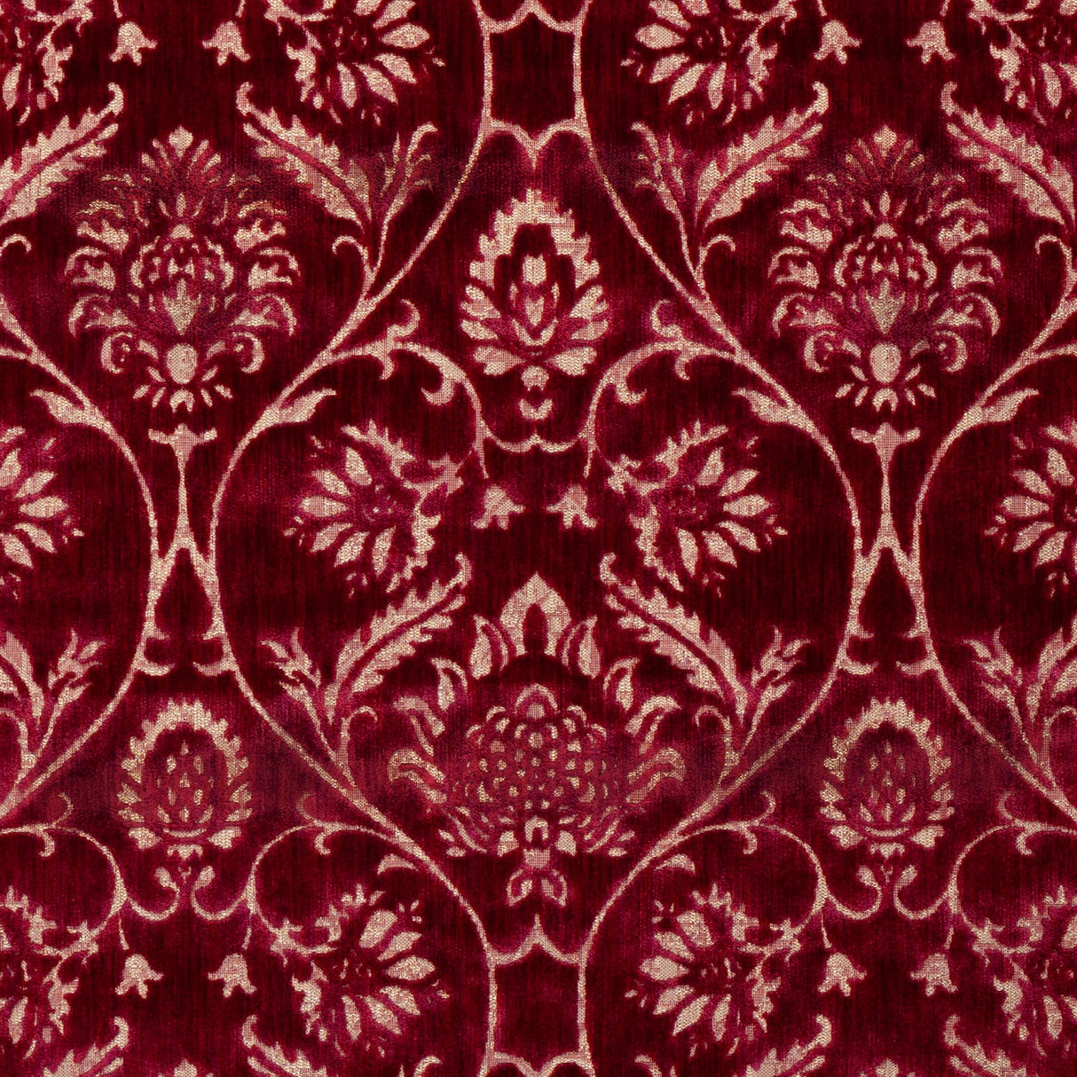 Lee Jofa COVENTRY VELVET RUBY Upholstery Fabric