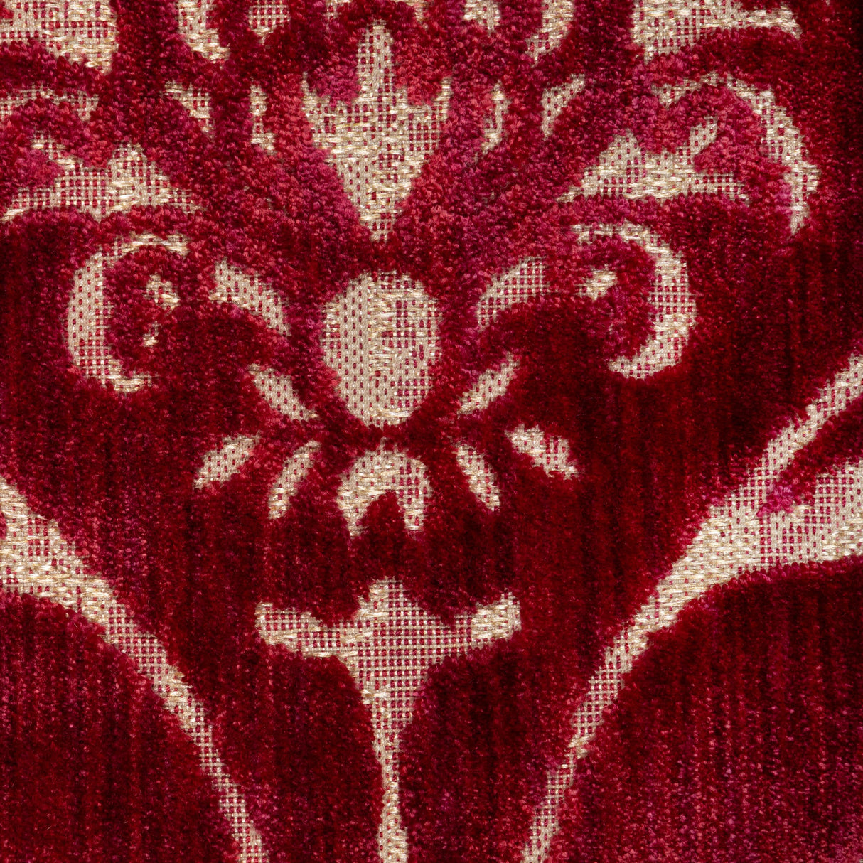 Lee Jofa COVENTRY VELVET RUBY Upholstery Fabric