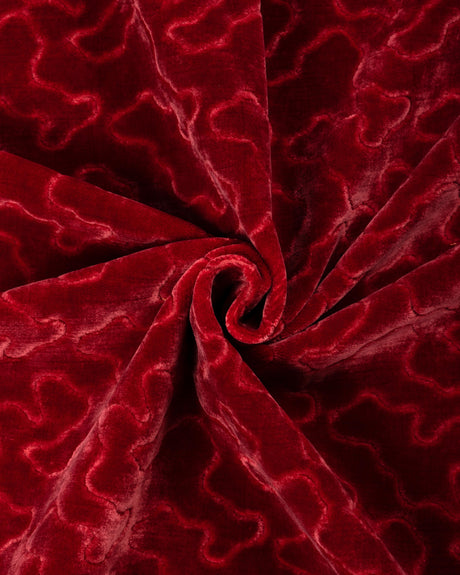 Lee Jofa MARLOWE VELVET RUBY Upholstery Fabric