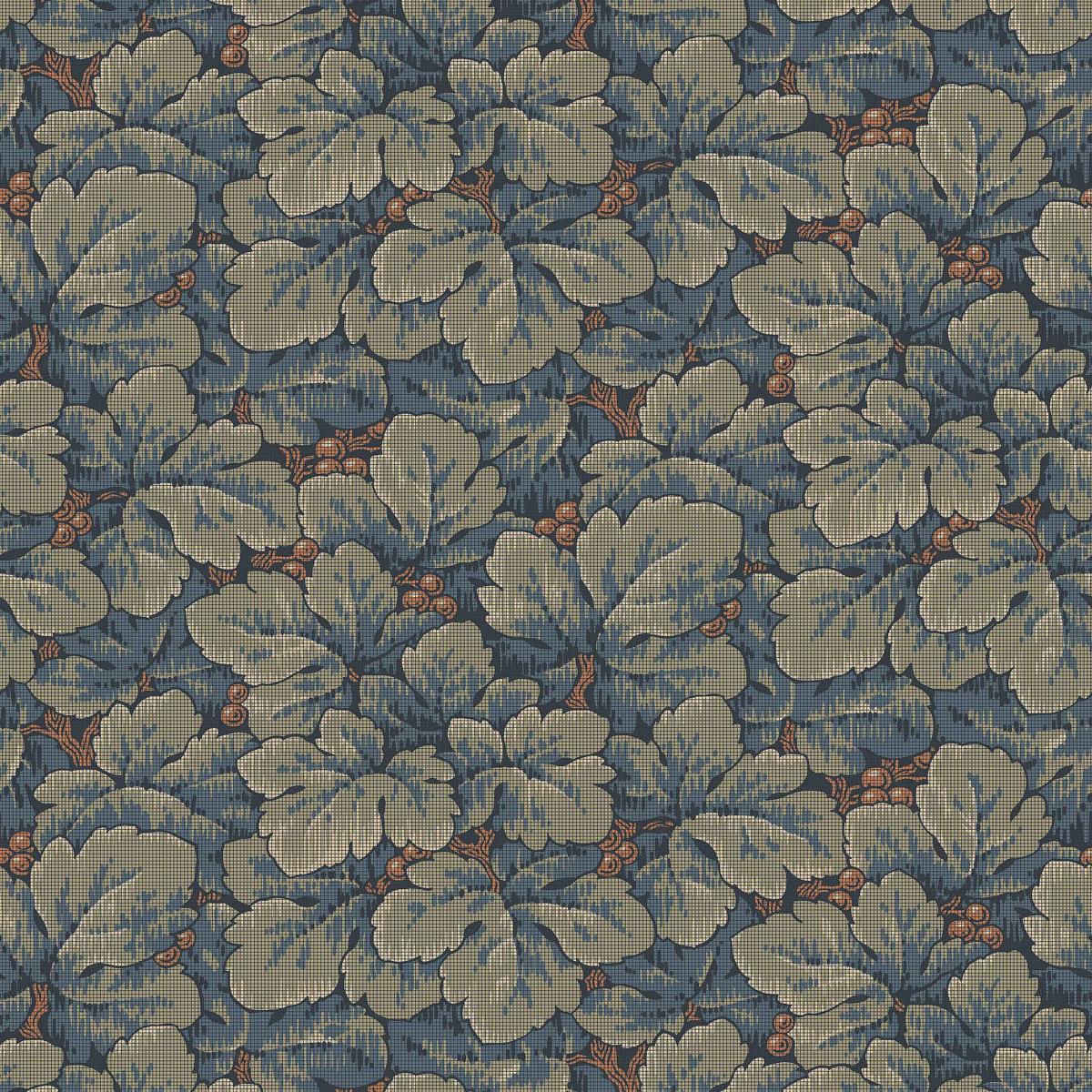 Borastapeter Waldemar Blue And Green Wallpaper