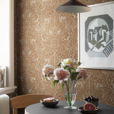 Borastapeter Under The Elder Tree Rust Wallpaper