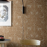 Borastapeter Under The Elder Tree Rust Wallpaper