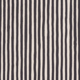 Schumacher Chaney Stripe Carbon Fabric