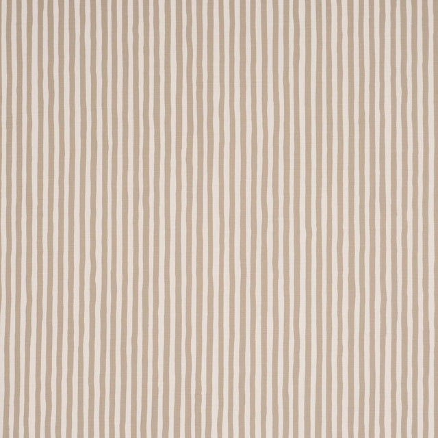 Schumacher Chaney Stripe Sand Fabric