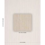 Schumacher Chaney Stripe Sand Fabric