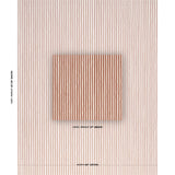 Schumacher Chaney Stripe Terracotta Fabric