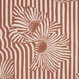 Schumacher Chaney Floral Terracotta Fabric