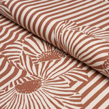 Schumacher Chaney Floral Terracotta Fabric