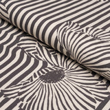 Schumacher Chaney Floral Carbon Fabric