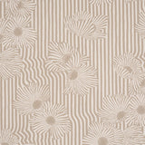 Schumacher Chaney Floral Sand Fabric