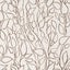 Schumacher Solandra Vine Brown Wallpaper