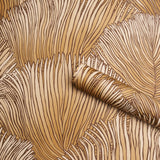 Schumacher Fondale Gold Wallpaper