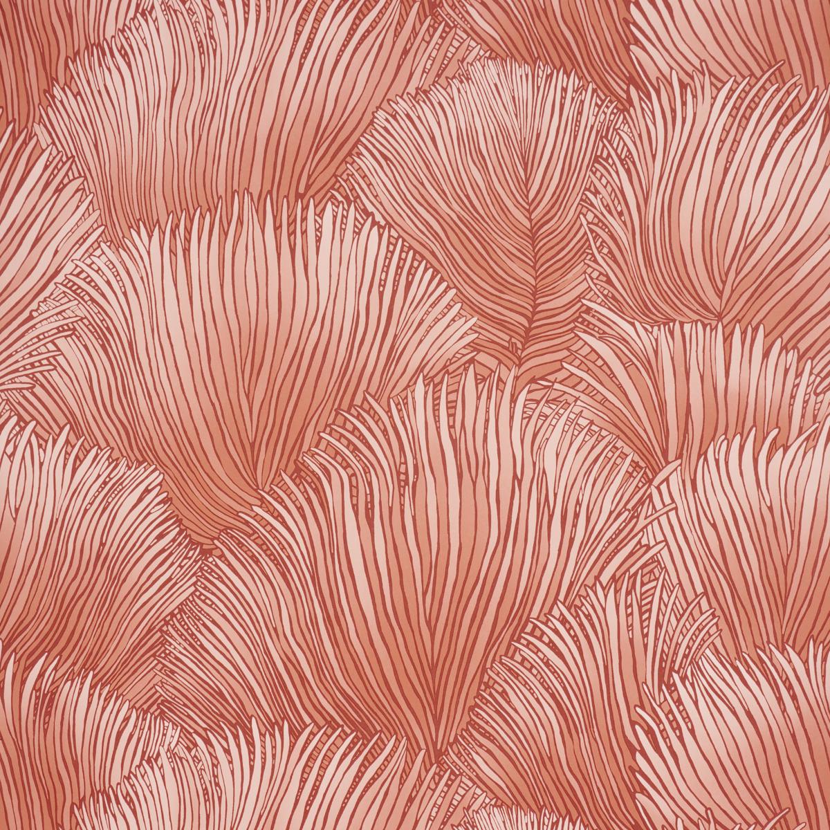Schumacher Fondale Pink Wallpaper