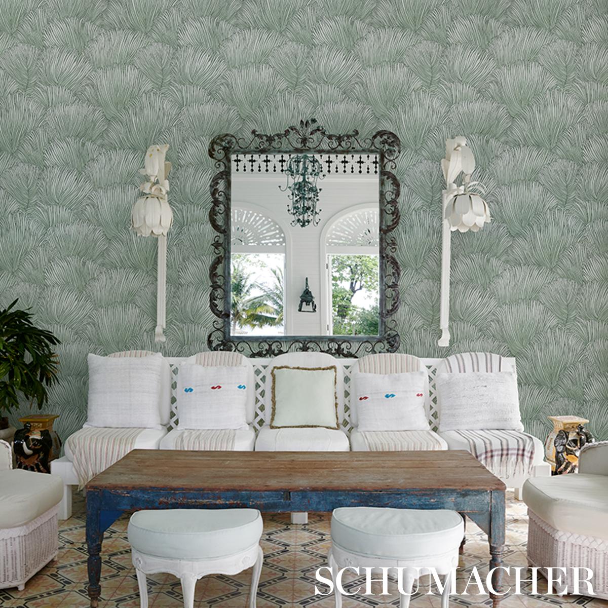 Schumacher Fondale Mineral Wallpaper